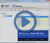 Video of BKF Recovery Tool